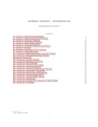 cover of the book Algebraic topology: Michaelmas 2015