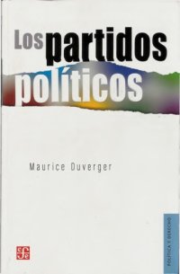 cover of the book Los partidos políticos