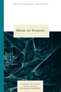 cover of the book Hegel on Hamann