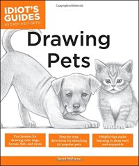 cover of the book Idiot’s Guides: Drawing Pets