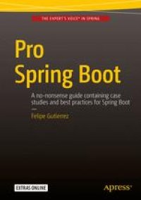 cover of the book Pro Spring Boot