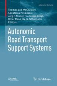 cover of the book Autonomic Road Transport Support Systems