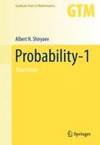 cover of the book Probability-1: Volume 1