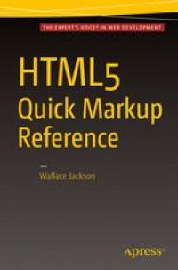 cover of the book HTML5 Quick Markup Reference