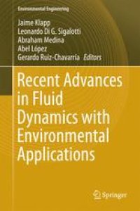 cover of the book Recent Advances in Fluid Dynamics with Environmental Applications