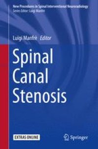 cover of the book Spinal Canal Stenosis