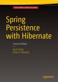 cover of the book Spring Persistence with Hibernate