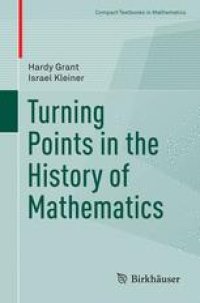 cover of the book Turning Points in the History of Mathematics