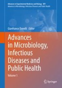 cover of the book Advances in Microbiology, Infectious Diseases and Public Health: Volume 1