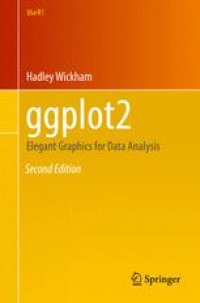 cover of the book ggplot2: Elegant Graphics for Data Analysis