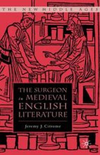 cover of the book The Surgeon in Medieval English Literature