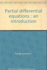 cover of the book Partial differential equations;: An introduction