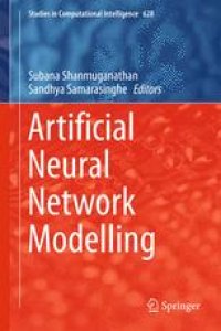 cover of the book Artificial Neural Network Modelling