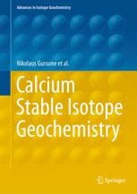 cover of the book Calcium Stable Isotope Geochemistry