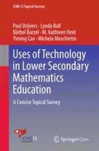 cover of the book Uses of Technology in Lower Secondary Mathematics Education: A Concise Topical Survey 