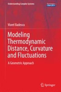 cover of the book Modeling Thermodynamic Distance, Curvature and Fluctuations: A Geometric Approach