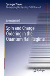 cover of the book Spin and Charge Ordering in the Quantum Hall Regime