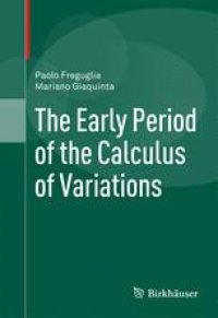 cover of the book The Early Period of the Calculus of Variations