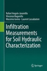 cover of the book Infiltration Measurements for Soil Hydraulic Characterization