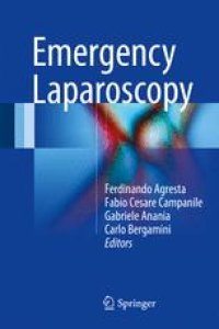 cover of the book Emergency Laparoscopy