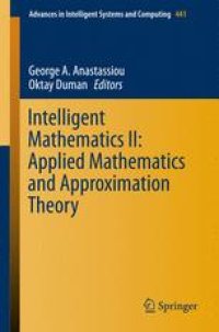 cover of the book Intelligent Mathematics II: Applied Mathematics and Approximation Theory