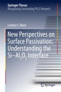cover of the book New Perspectives on Surface Passivation: Understanding the Si-Al2O3 Interface
