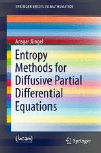 cover of the book Entropy Methods for Diffusive Partial Differential Equations