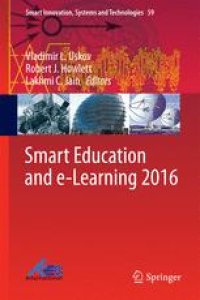 cover of the book Smart Education and e-Learning 2016