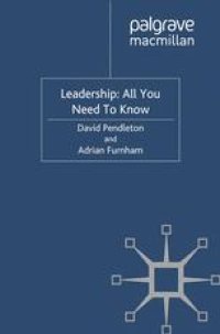 cover of the book Leadership: All You Need To Know