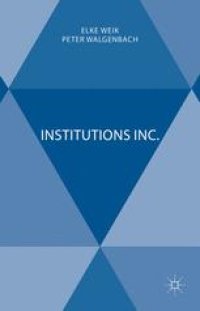 cover of the book Institutions Inc.