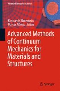 cover of the book Advanced Methods of Continuum Mechanics for Materials and Structures