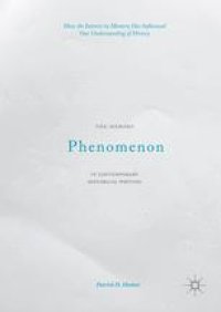 cover of the book The Memory Phenomenon in Contemporary Historical Writing: How the Interest in Memory Has Influenced Our Understanding of History