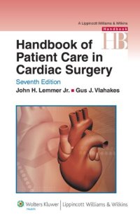 cover of the book Handbook of Patient Care in Cardiac Surgery