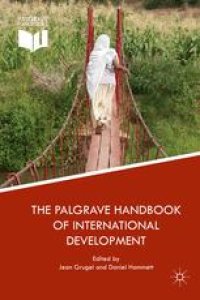 cover of the book The Palgrave Handbook of International Development