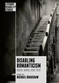 cover of the book Disabling Romanticism