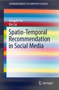 cover of the book Spatio-Temporal Recommendation in Social Media