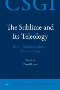 cover of the book The Sublime and Its Teleology: Kant—German Idealism—Phenomenology