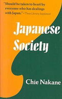 cover of the book Japanese society