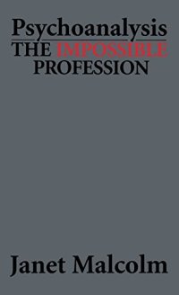 cover of the book Psychoanalysis: The Impossible Profession