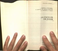 cover of the book La faculté de juger