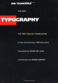 cover of the book The New Typography