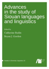 cover of the book Advances in the Study of Siouan Languages and Linguistics