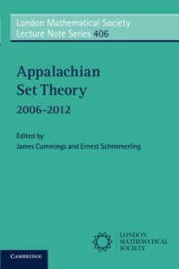 cover of the book Appalachian Set Theory: 2006-2012