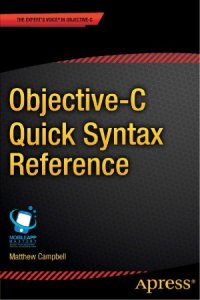 cover of the book Objective-C Quick Syntax Reference