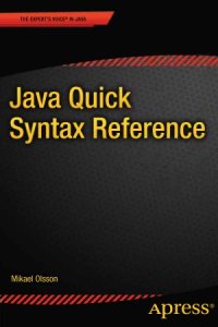 cover of the book Java Quick Syntax Reference