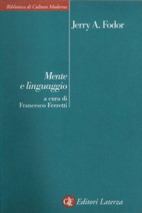 cover of the book Mente e linguaggio