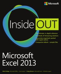 cover of the book Microsoft Excel 2013 Inside Out