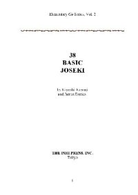 cover of the book 38 Basic Joseki