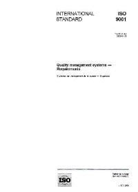 cover of the book ISO 9001:2008 Quality management systems ? Requirements