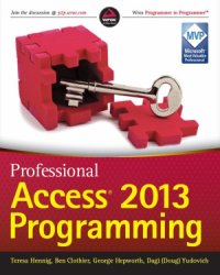 cover of the book Professional Access 2013 Programming